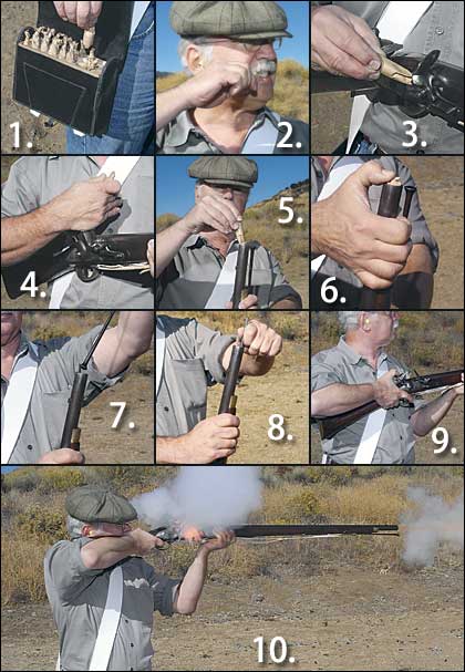 How long does it take to reload a musket?