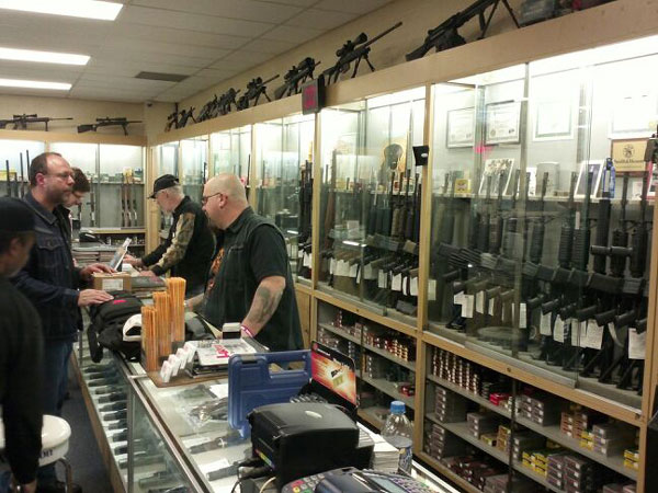 Image result for gun store customer